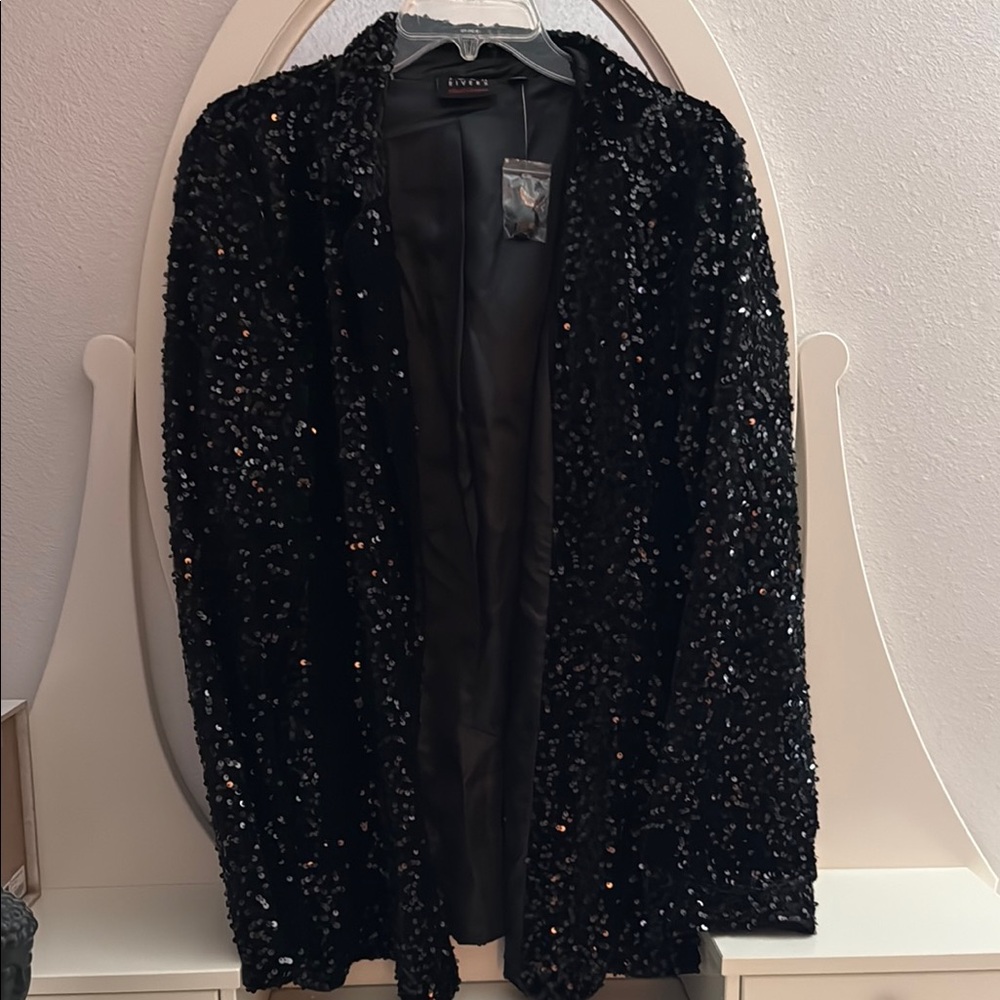 ♥️Joan Rivers Sequin Blazer♥️